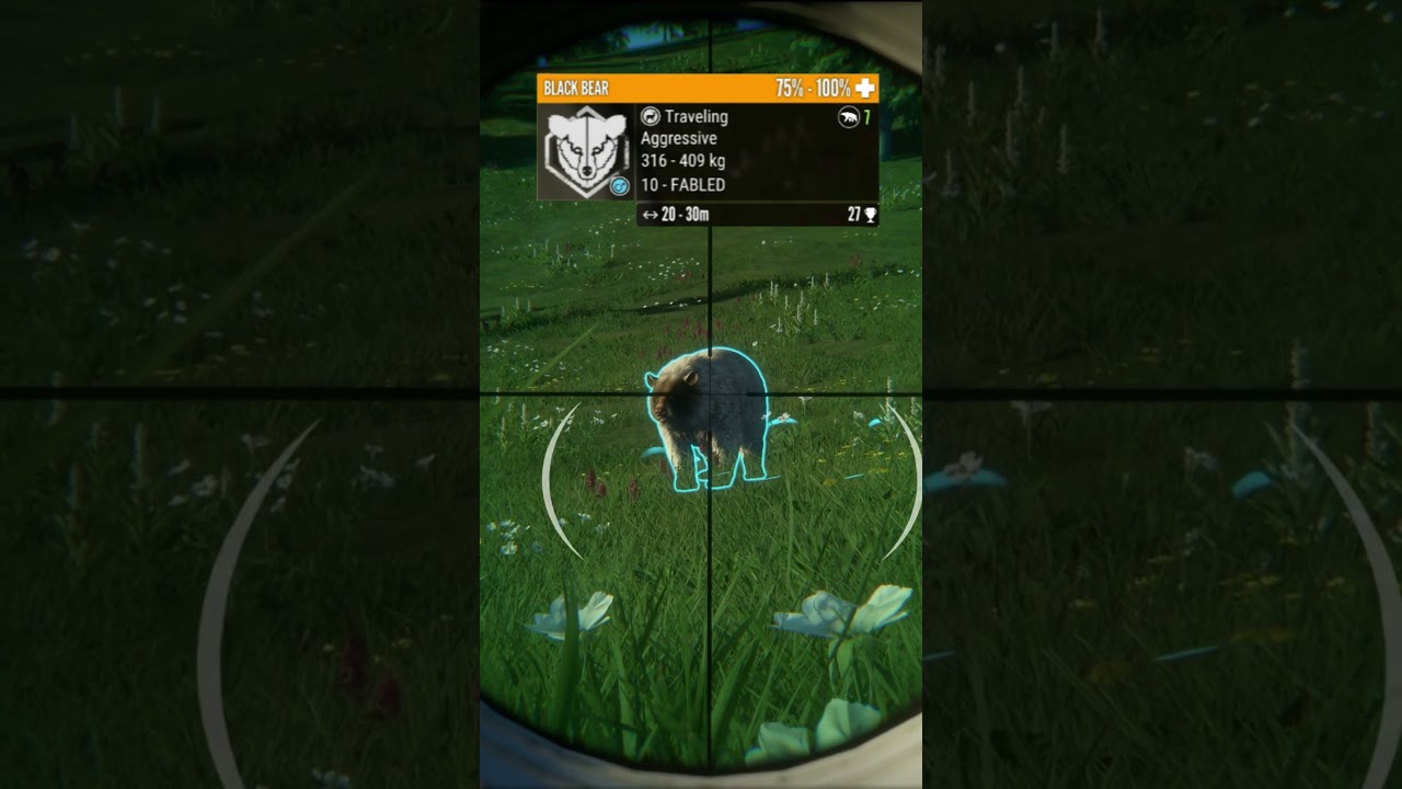 Agressive Great One Black Bear | TheHunter Call Of The Wild!! 