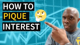 How To Pique Interest - How To Pique Interest In Network Marketing 2021 Video