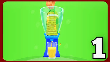 Blend it 3D - Satisfying Relaxing Game - Android iOS Mobile Gameplay Walkthrough All Levels