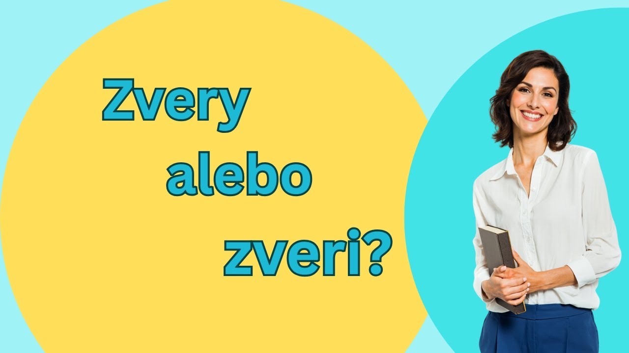 Kedy sa píše zveri a kedy zvery? ✍️ Pomôcka, podľa ktorej si to zapamätáš