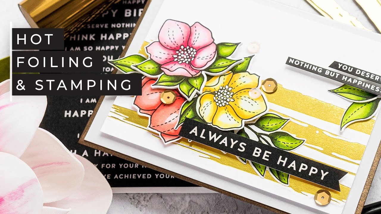 Best Cardstock for Hot Foil Stamping 