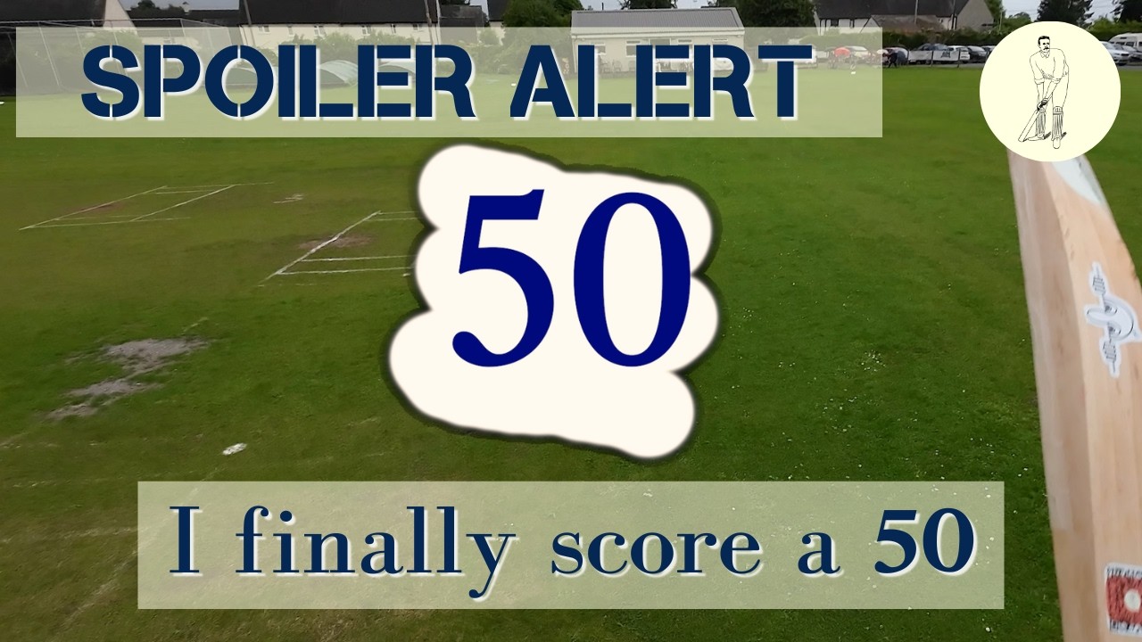 Crucial fixture in difficult conditions | Old Bloke playing Cricket