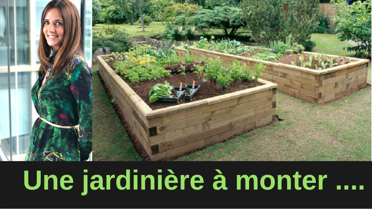 Une jardinière à monter soi-même ! #Tutojardin - YouTube