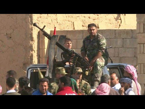 Kurden Rufen Assads Soldaten Zur Hilfe Youtube