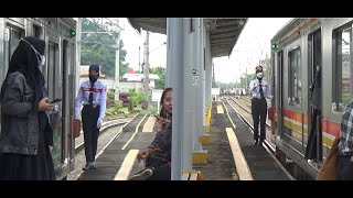 PART 2 ~AKTIVITAS KERETA KRL DI STASIUN SERPONG