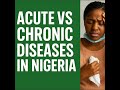 Acute vs. Chronic Disease in Nigeria | Medical Basics Explained 🇳🇬