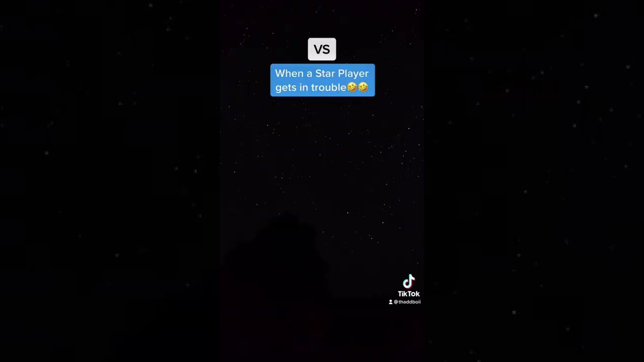 Когда в беду попадает резервный игрок VS когда в беду попадает звездный игрок🤣🤣 