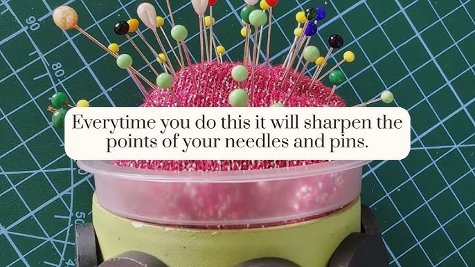 How to Sharpen Sewing Pins and Needles