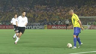 Ronaldo Vs Germany - 2002 WC Final - (English Commentary)