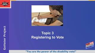 SABE GoVoter Distance Training Webinar 2 March 3