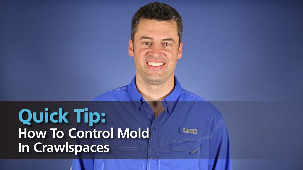 How To Control Mold In Crawlspaces | Quick Tip