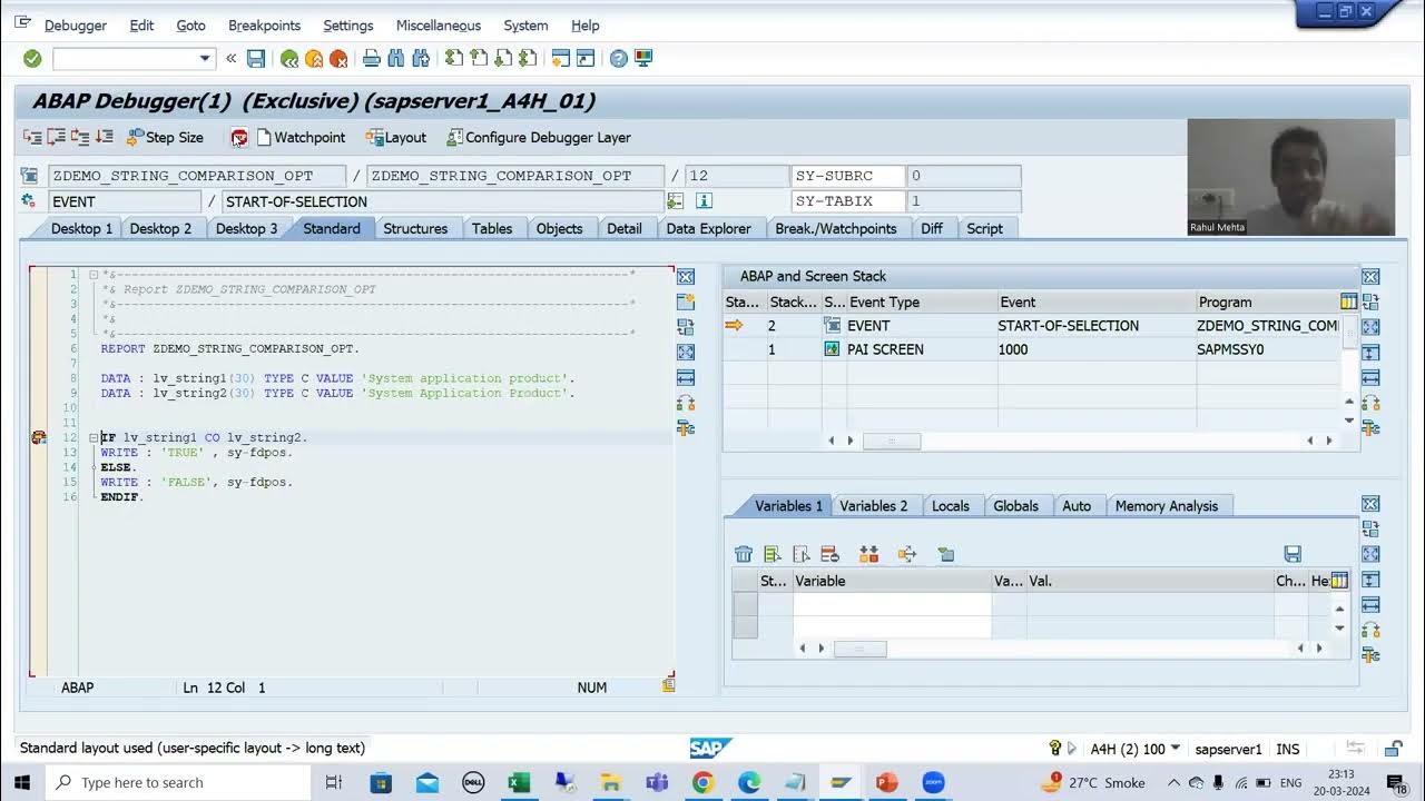 32 abap programming string comparison operators co contains only