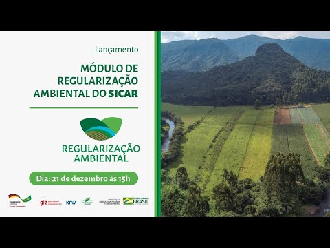 LANÇAMENTO DO MÓDULO DE REGULARIZAÇÃO AMBIENTAL