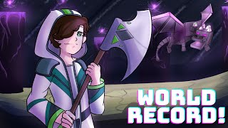 I Beat the Minecraft World Record. Again.