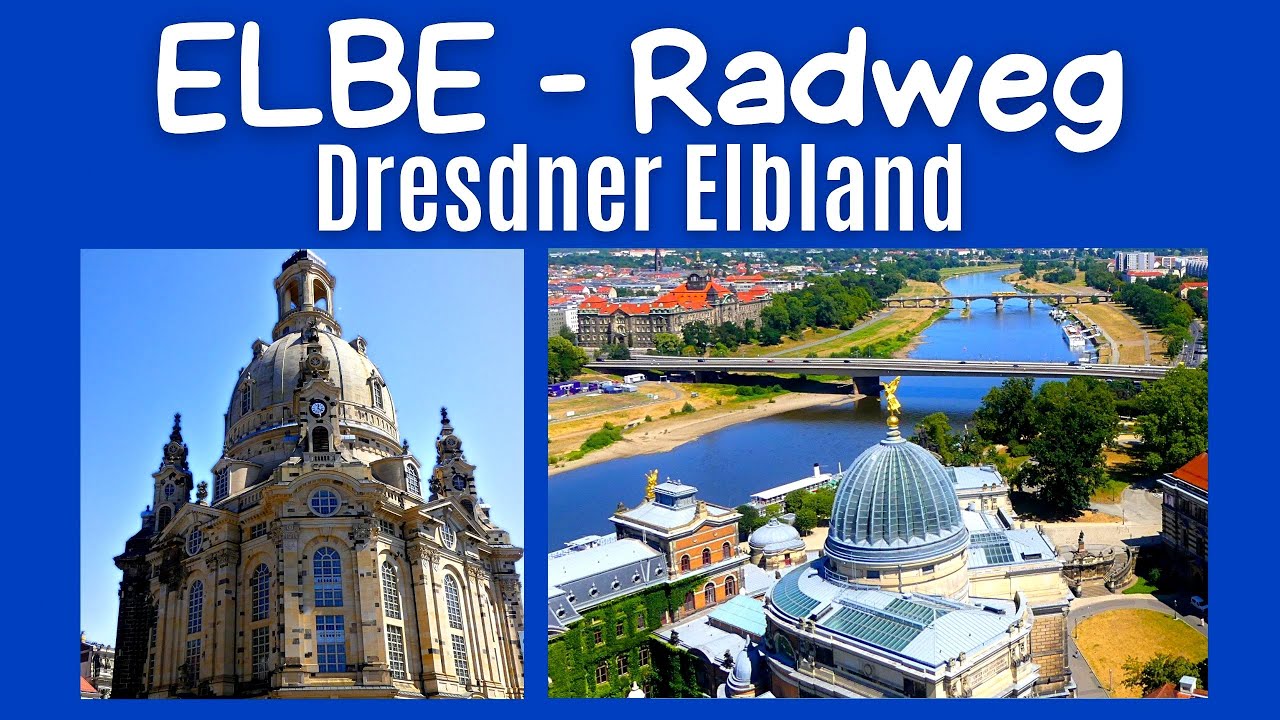 ELBE-Radweg 2️⃣ Pirna - Dresden - Niederwartha | Panorama Radtour - Etappe |