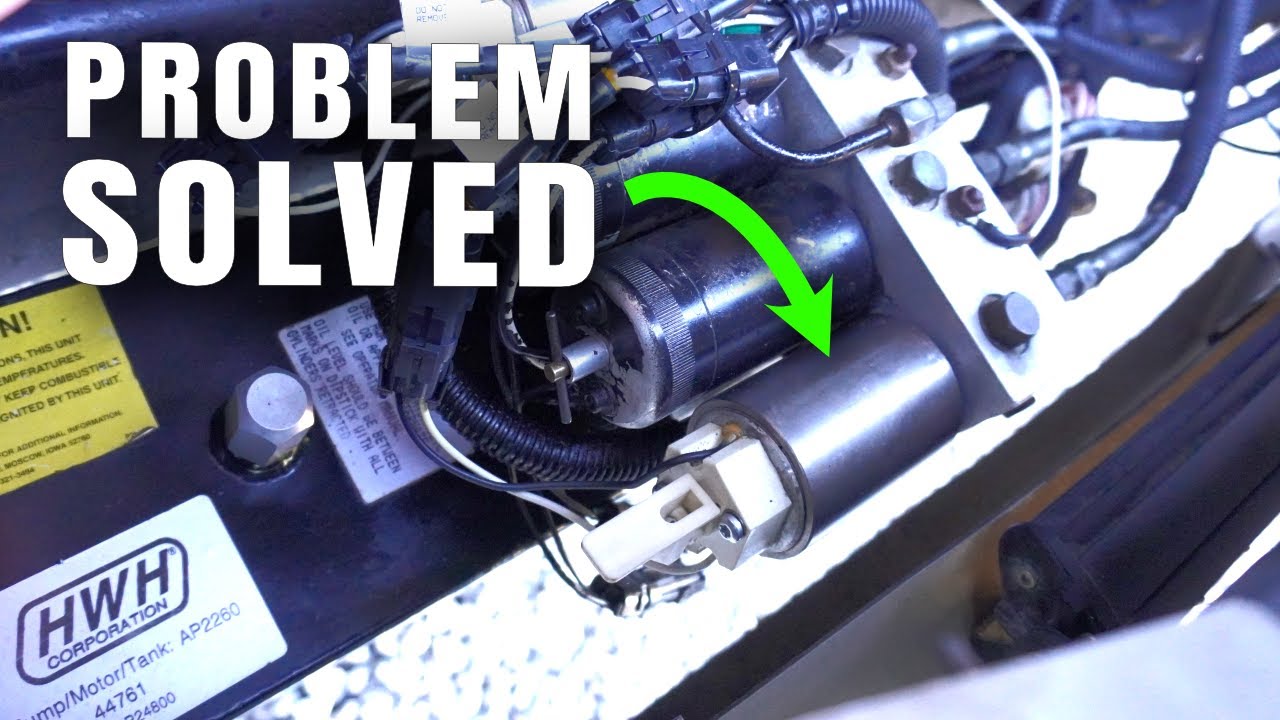 HWH Solenoid Valve Replacement & Troubleshooting on RV | HWH Leveling ...