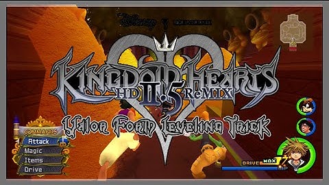 Kingdom Hearts HD 2.5 Remix - How To Level Up Valor Form!