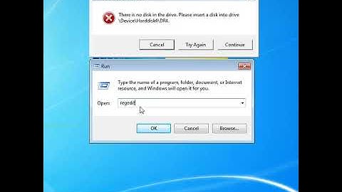 There is no disk in the drive please insert a disk into drive/Device/Harddisk1/Dr1 | Error Fixed |
