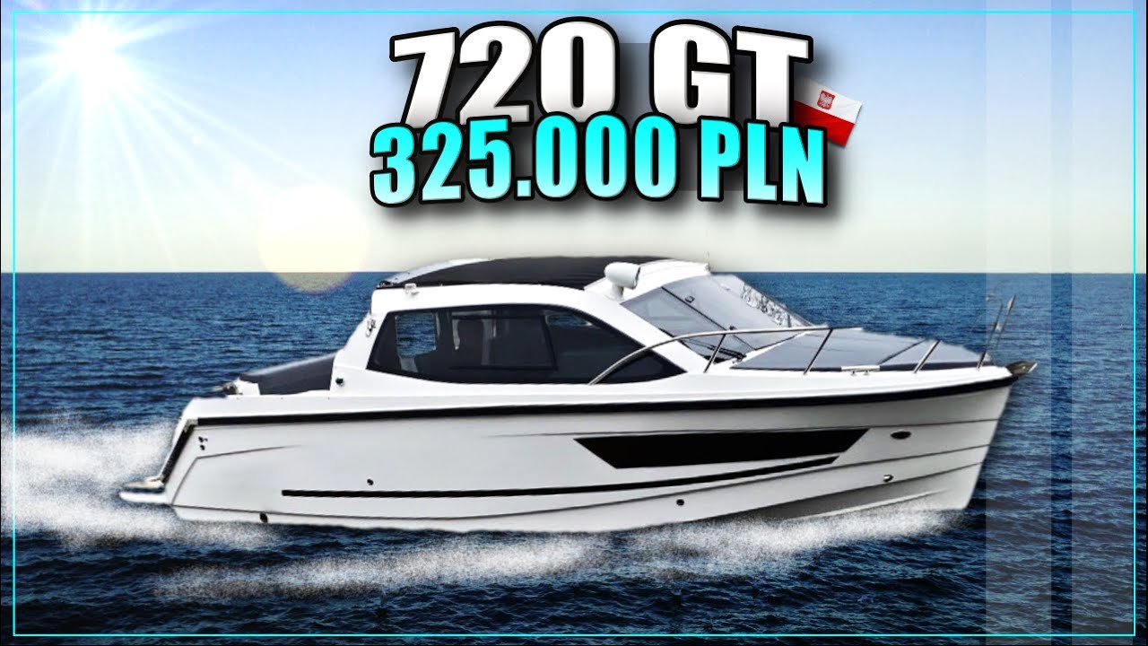 🚤720 GT – Sportowy cruiser od mBoats🇵🇱 Bogato wyposażony egzemplarz. Idealny na weekendy z rodziną🔥
