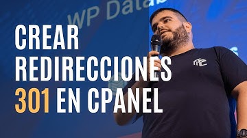 Cómo crear redirecciones 301 en cPanel
