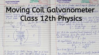 Moving Coil Galvanometer, Chapter 4, Moving Charges and Magnetism, Class 12 Physics screenshot 5