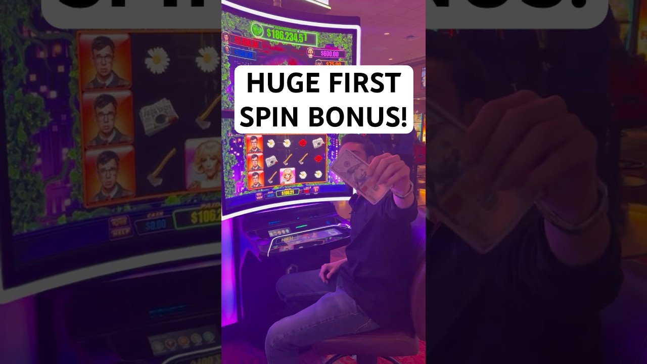 БЕЗУМНЫЙ первый спин по МАКСИМАЛЬНОЙ СТАВКЕ! 