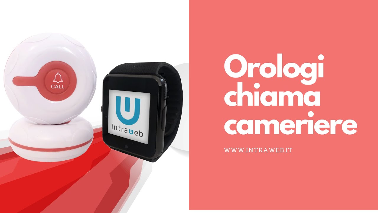 Video orologio chiama cameriere