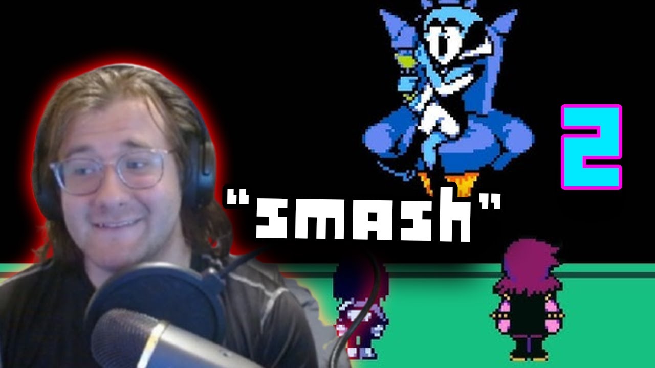 Королевы такие классные, чувак! - Deltarune, глава 2 - часть 2 | Деку играет вслепую