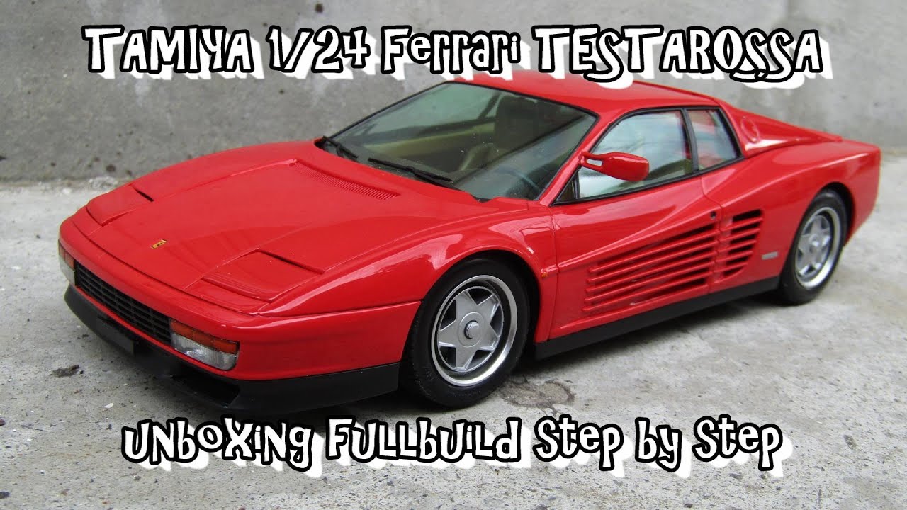 Maqueta Revell Ferrari Testarossa 512 TR - Tienda de Maquetas Maqueteros