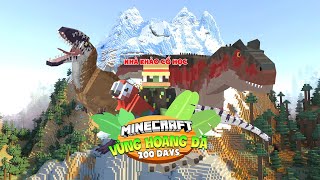 MÌNH SINH TỒN 200 NGÀY TRONG MINECRAFT VÙNG HOANG DÃ - CUỘC SĂN BẮT ĐỘNG VẬT CỔ ĐẠI