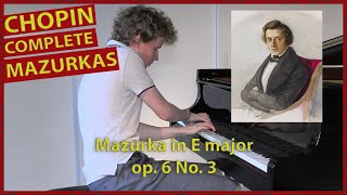 Nikolay Khozyainov - Chopin Mazurka in E major, Op. 6 No. 3 |Complete Mazurkas|
