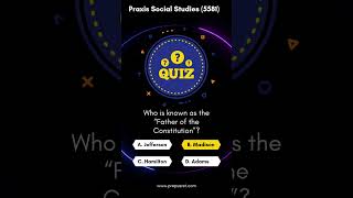 Praxis Social Studies (5581) practice questions