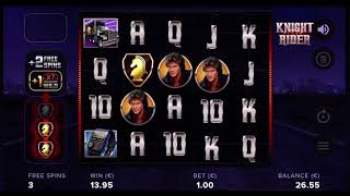 Knight Rider Video Slot Bonus Game Free Spins screenshot 2