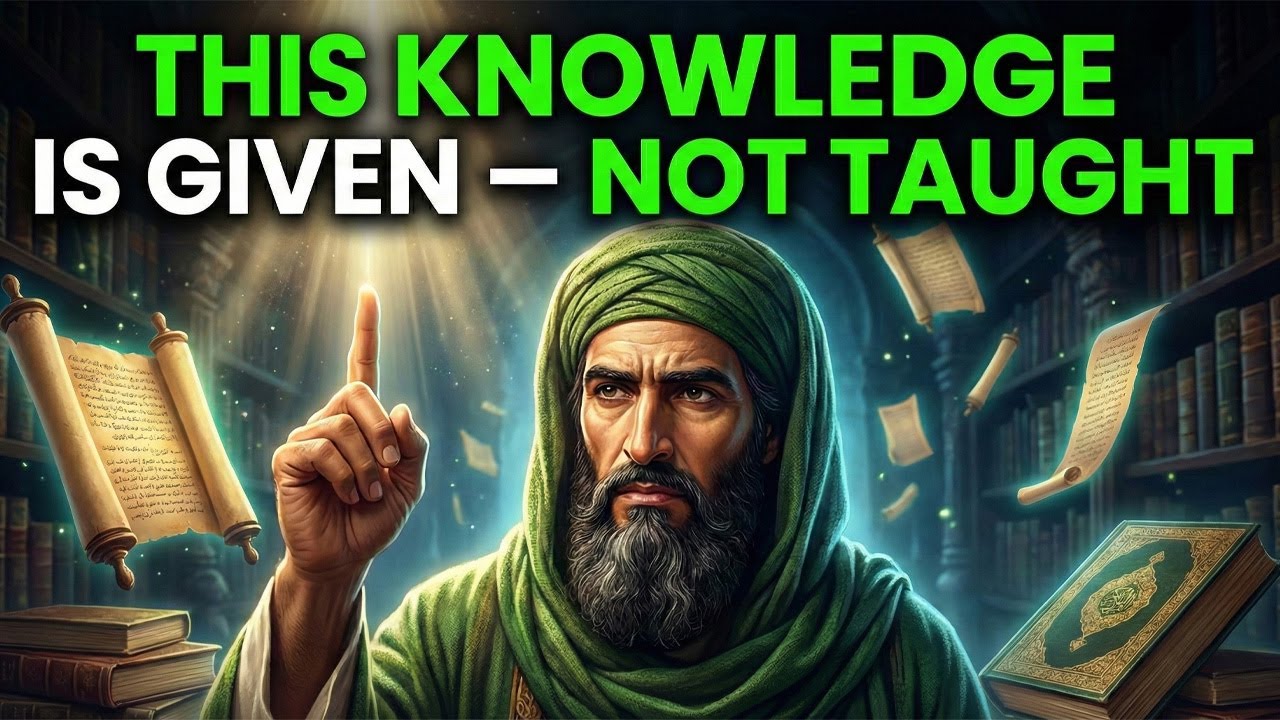 Ilm-e-Ladunni Revealed — The Divine Knowledge Allah Gives Without Study