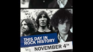 This Day in Rock History: November 4 | Pink Floyd's US Debut