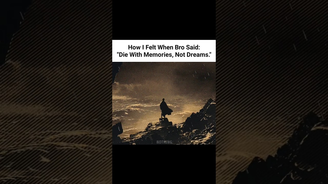 How I Felt When Bro Said 