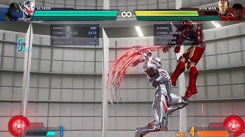 Ultron - Bread and Butter Fly Combo ( Marvel vs Capcom: Infinite)