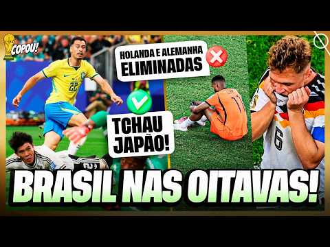 COPOU #003 - Brasil Classificado pras Oitavas, Vexame Alemão e milagre de Marrocos!