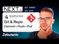 Git &amp; Repo Next.js – Commit, Push, Pull