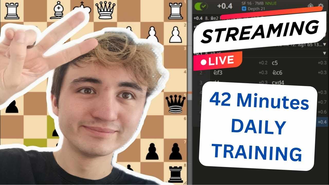 DAY 99: My 42 Minutes of Daily Chess Training