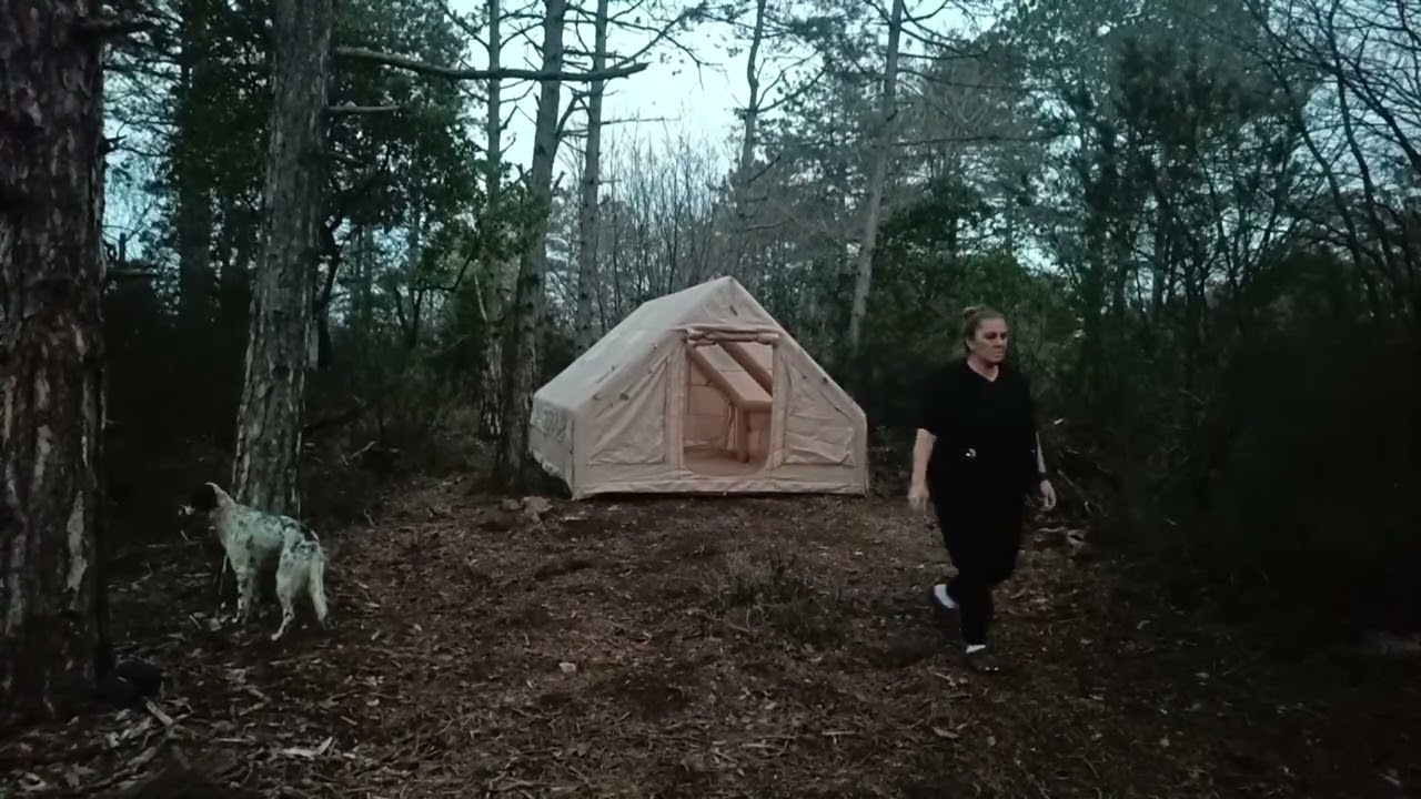 Güzel başlayan kamp gece korkuya döndü