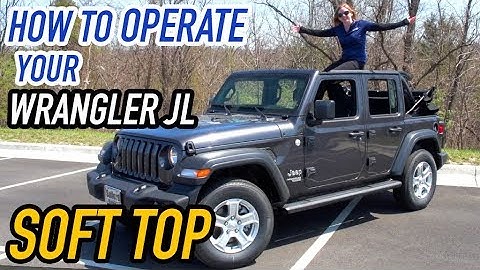New 2018 Wrangler JL Soft Top Demonstration