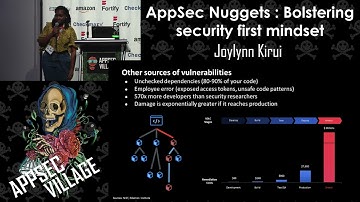 Joylynn Kirui - AppSec Nuggets : Bolstering security first mindset - DEF CON 30 AppSec Village