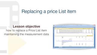 PriMus Tutorial - Replacing an Item - ACCA software