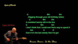 Benson Boone - In the Stars - Lirik Kunci Gitar