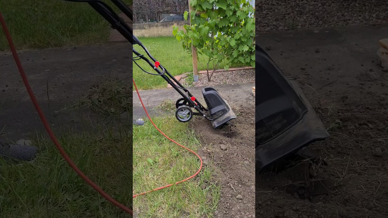 BRAST elektrische Motorhacke Ackerfräse Kultivator Gartenfräse elektro Hacke 