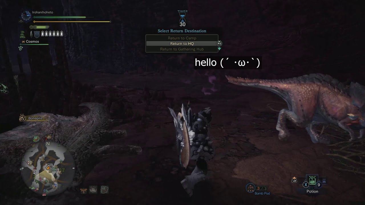 Tailraider Kestodon trying their best // Monster Hunter: World