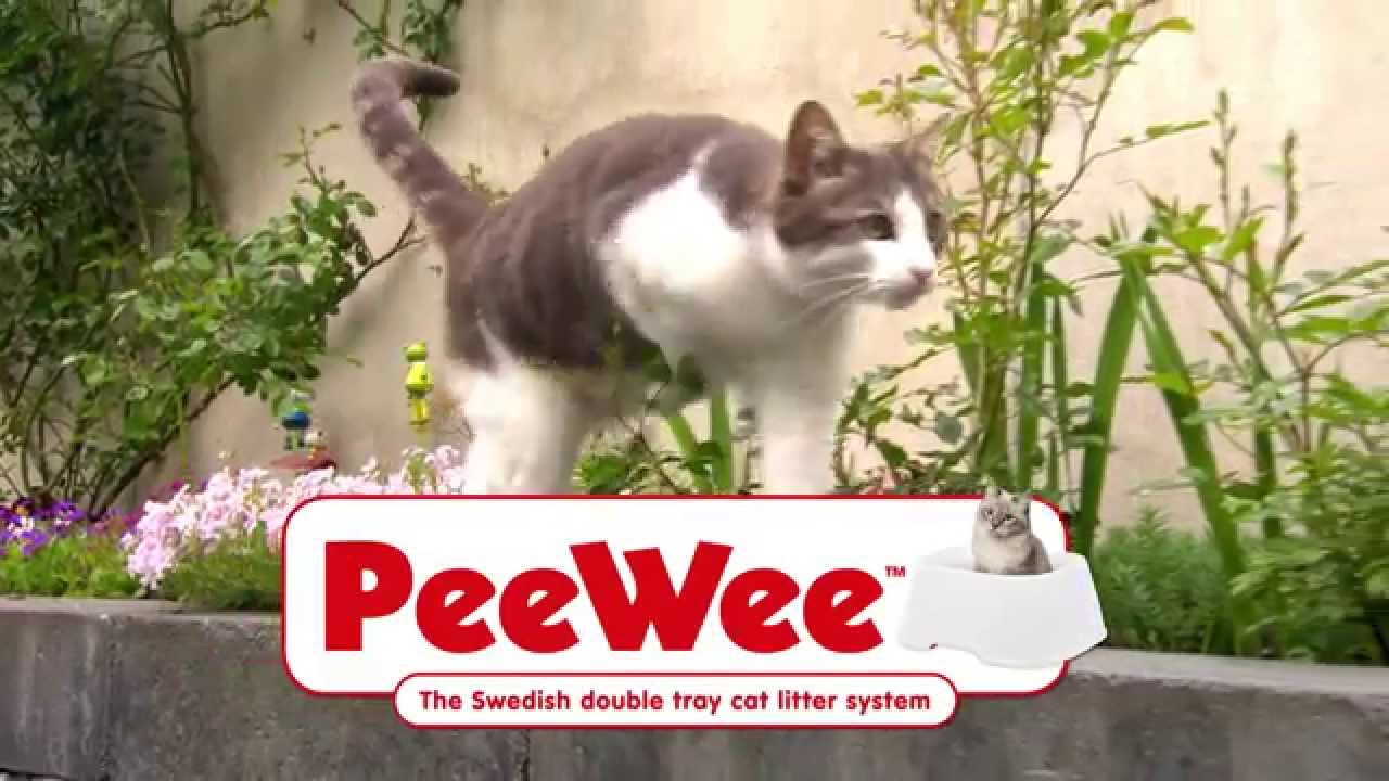 Pee Wee Cat Litter System PeeWee cat litter system - YouTube