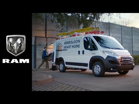 The New 2023 Ram ProMaster® | Smart Tech