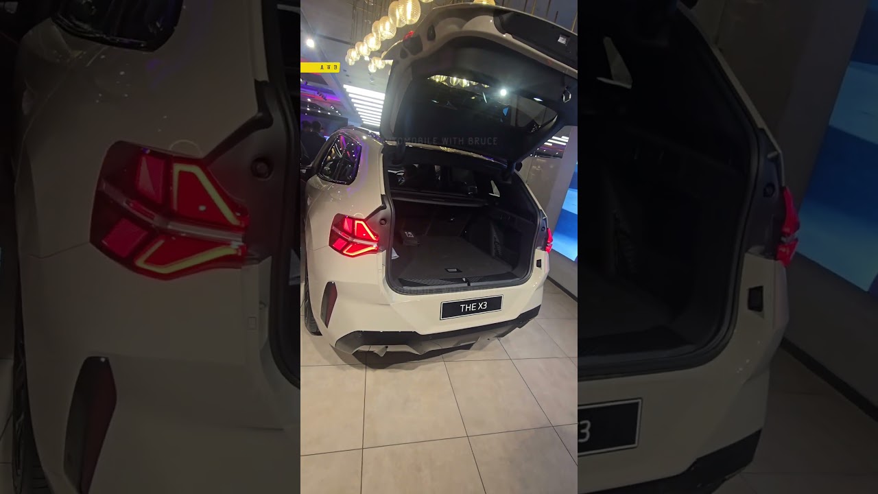 BMW X3 Boot Space 